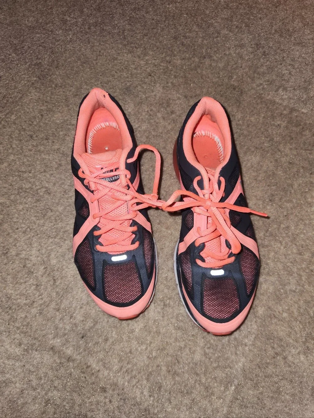 Nike Air Max Excellerate Running Shoes | Black Pink White | W8